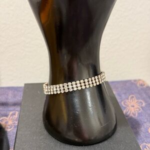 Elegant Silver rhinestone Bracelet